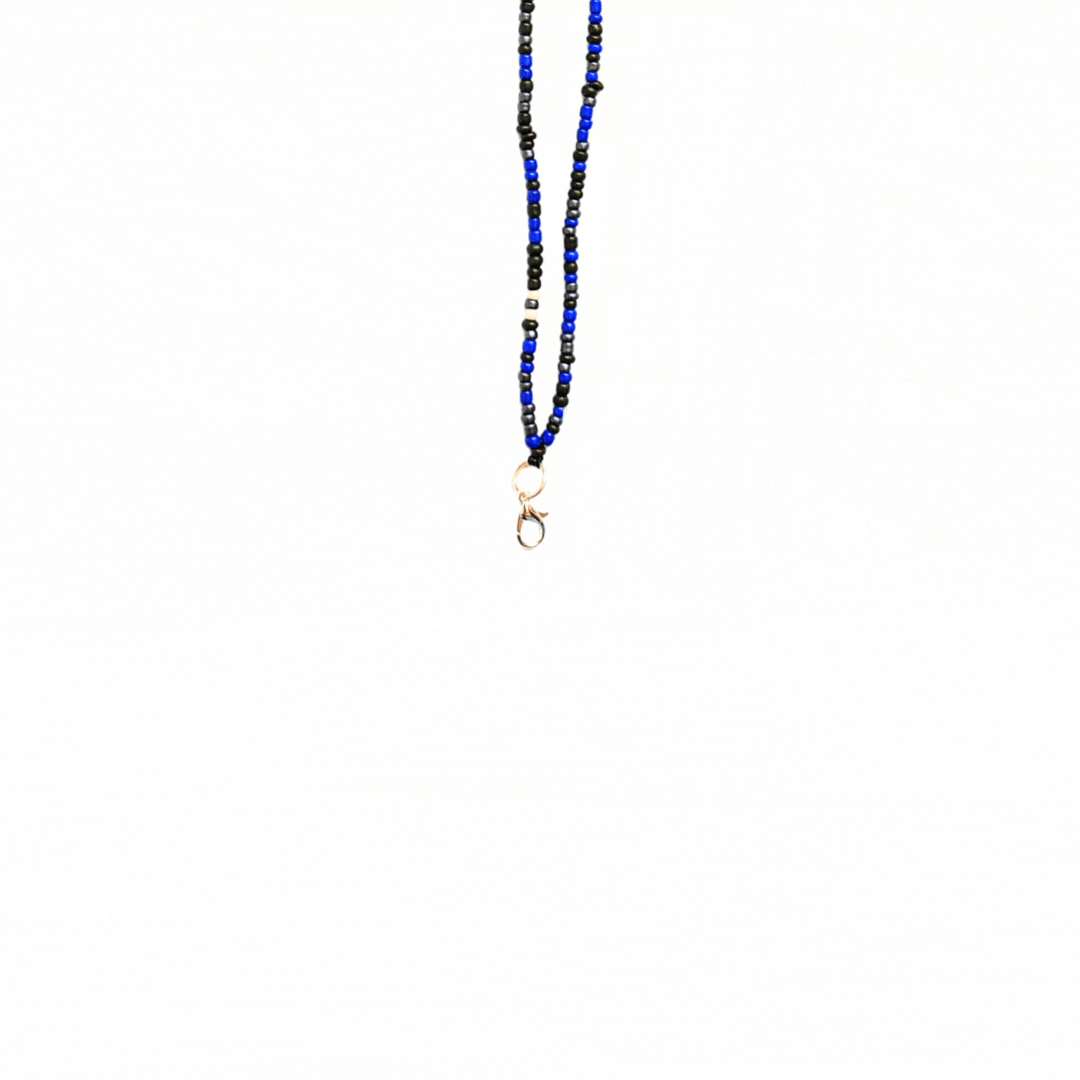 COLLAR INTERCAMBIABLE AZUL MARINO
