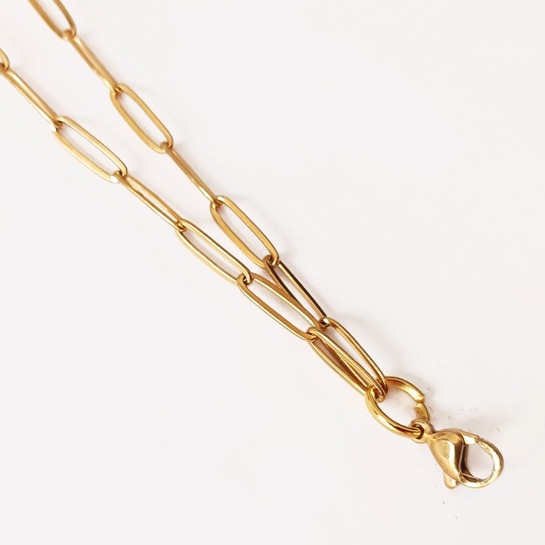 COLLAR CADENA DORADA INTERCAMBIABLE