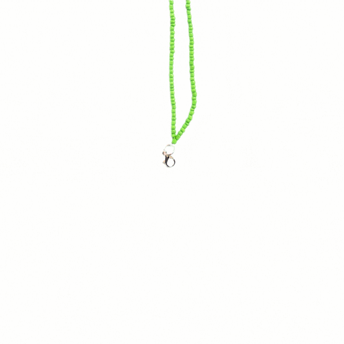 NEON GREEN INTERCHANGEABLE NECKLACE