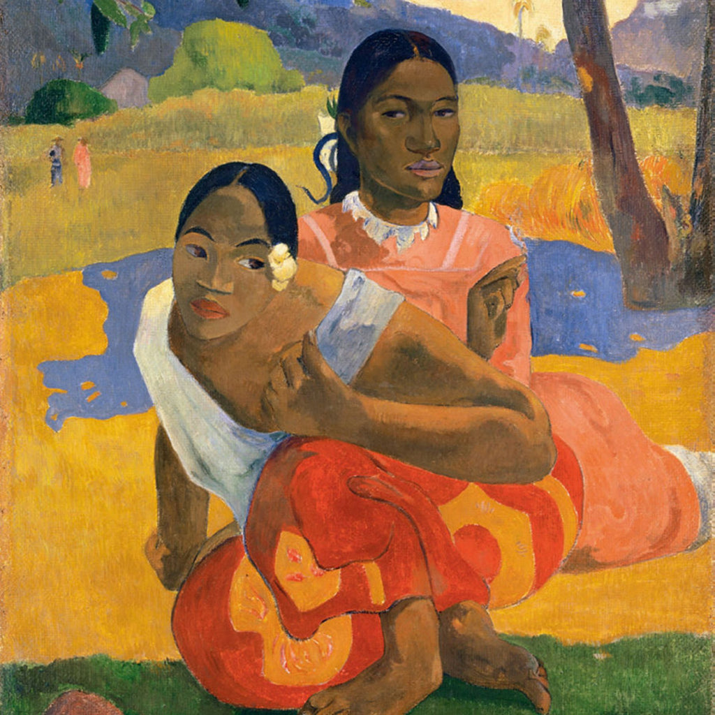 GAUGUIN BLUE AND GREEN EARRINGS