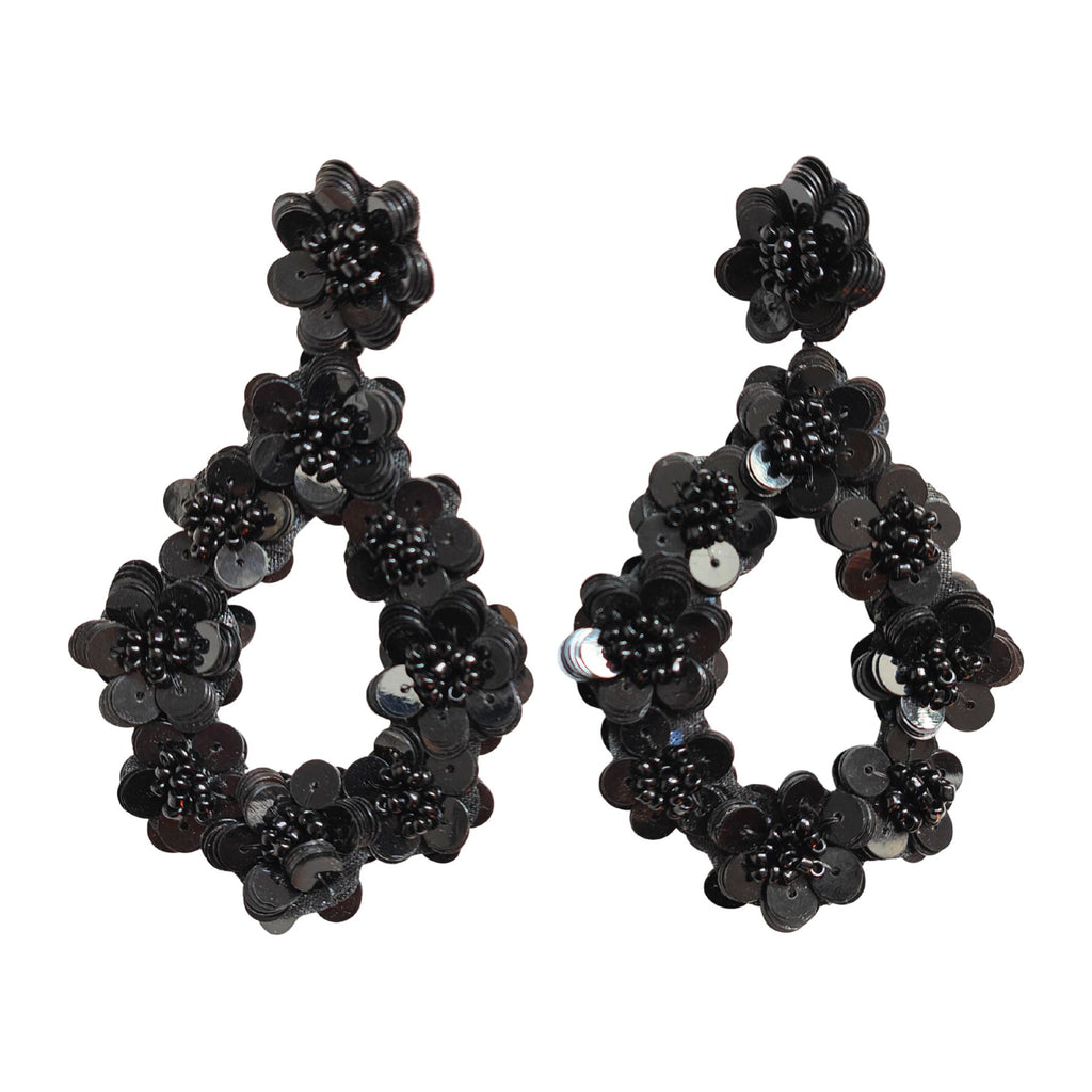 GOYA BLACK EARRINGS
