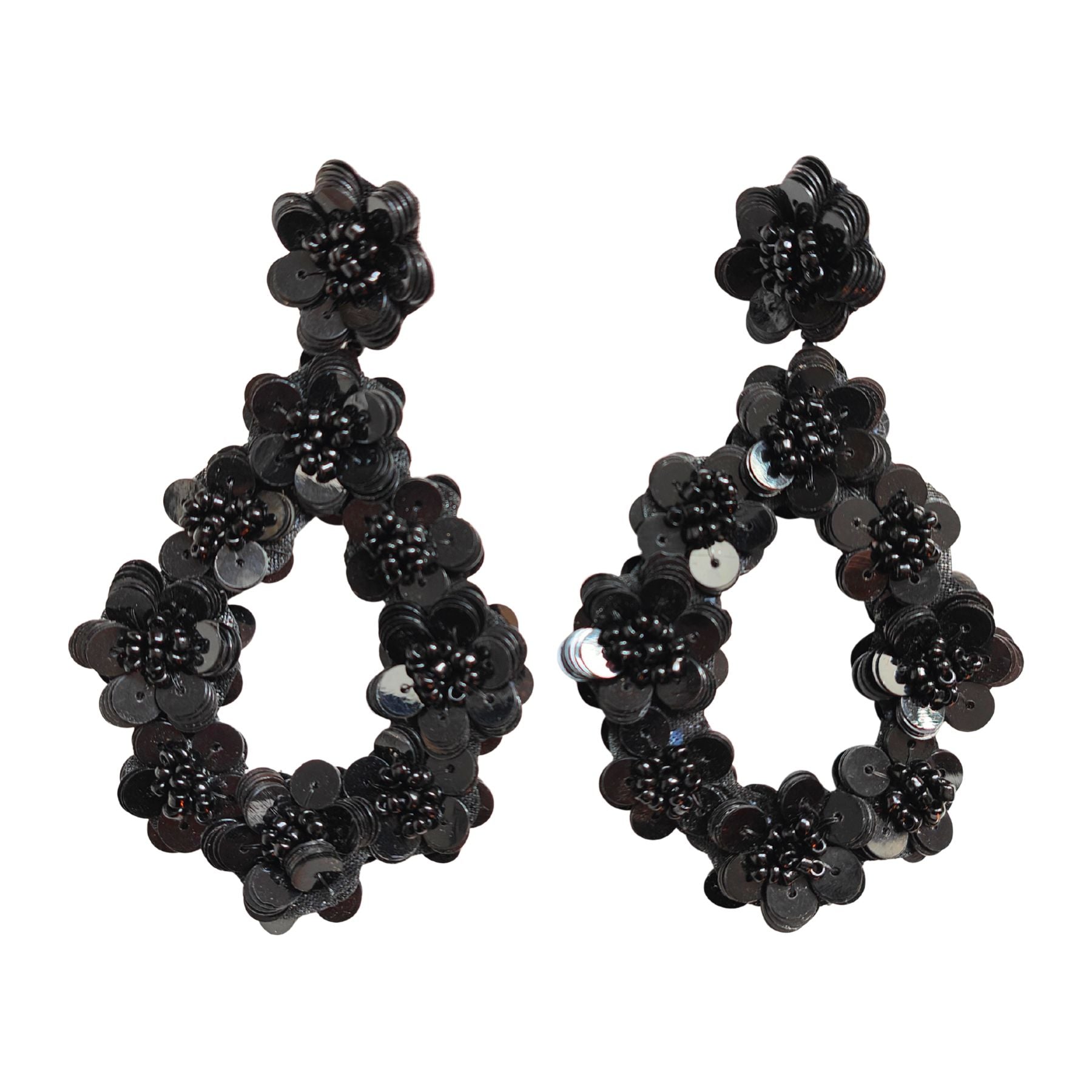 GOYA BLACK EARRINGS