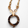 PENDANT-GLASSES BROWN IMPALA