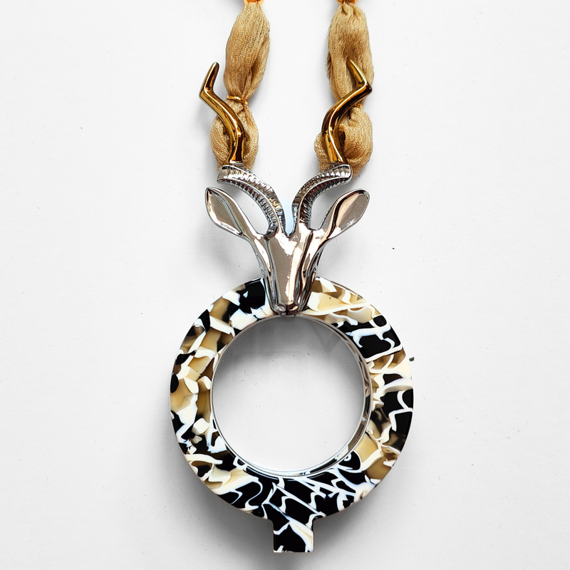 PENDANT-GLASSES JASPER KUDU