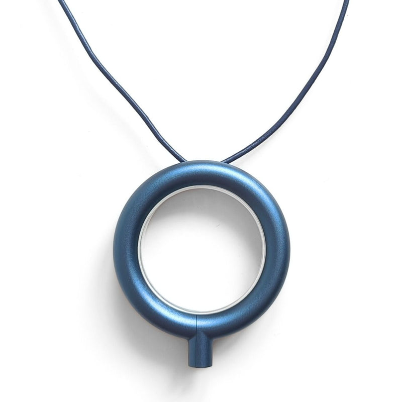 COLGANTE GAFAS LE CORBUSIER AZUL