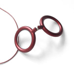 COLGANTE GAFAS LE CORBUSIER BURDEOS