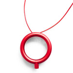 COLGANTE GAFAS LE CORBUSIER ROJO
