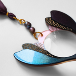 PENDANT-GLASSES BLUE FLY