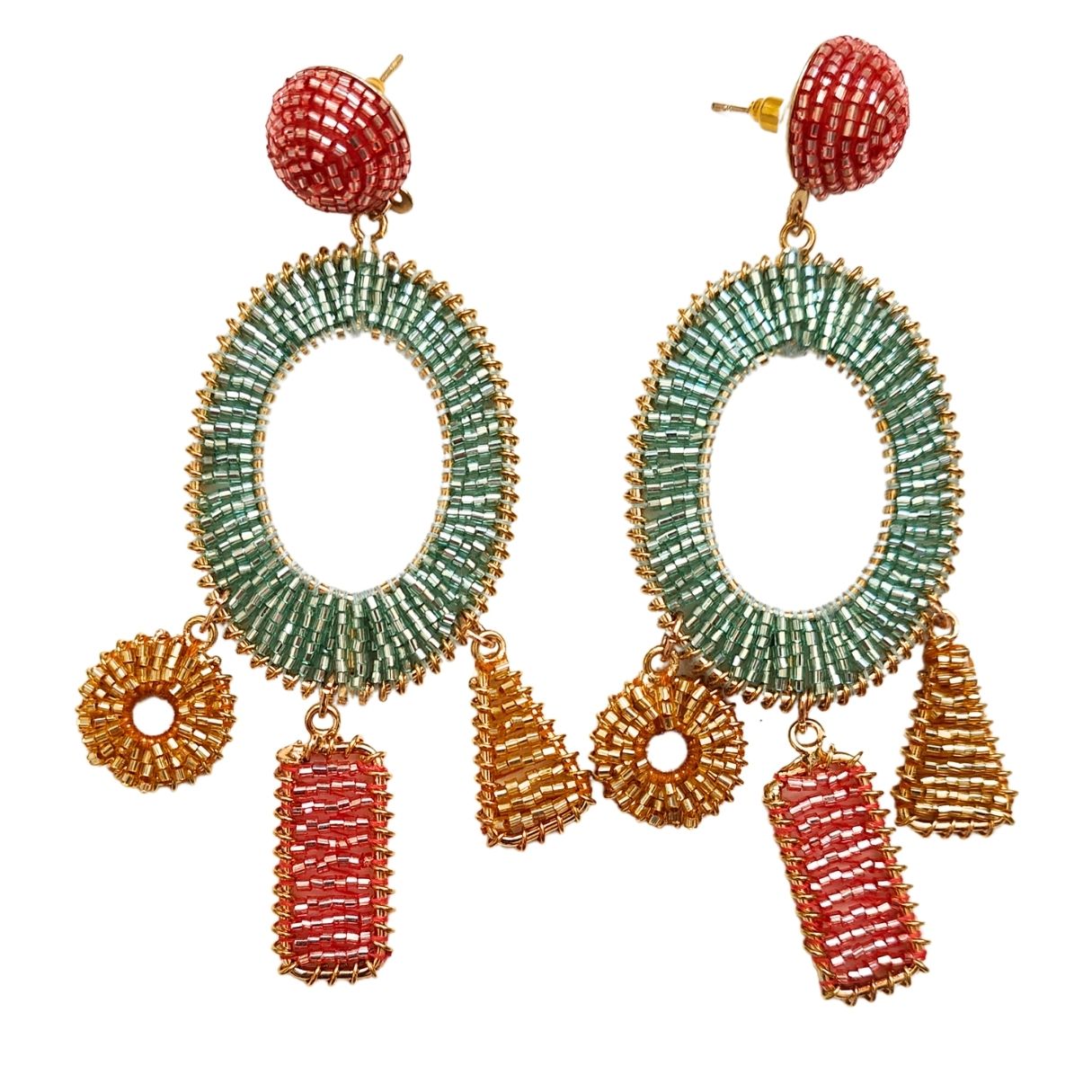EARRINGS OH! AQUAMARINE