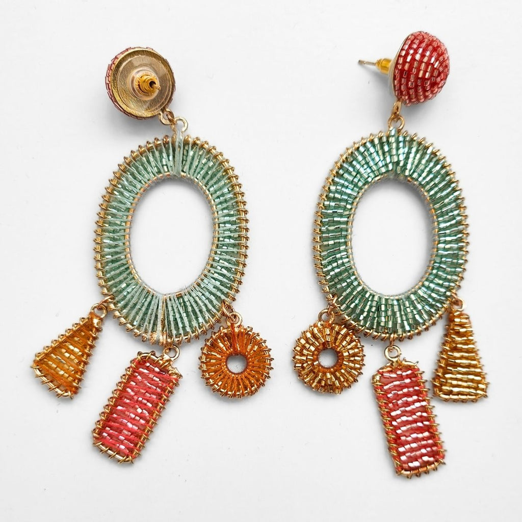 EARRINGS OH! AQUAMARINE