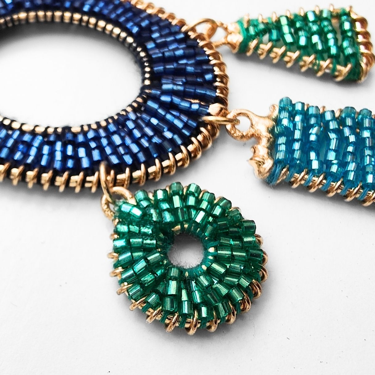 EARRINGS OH! BLUE