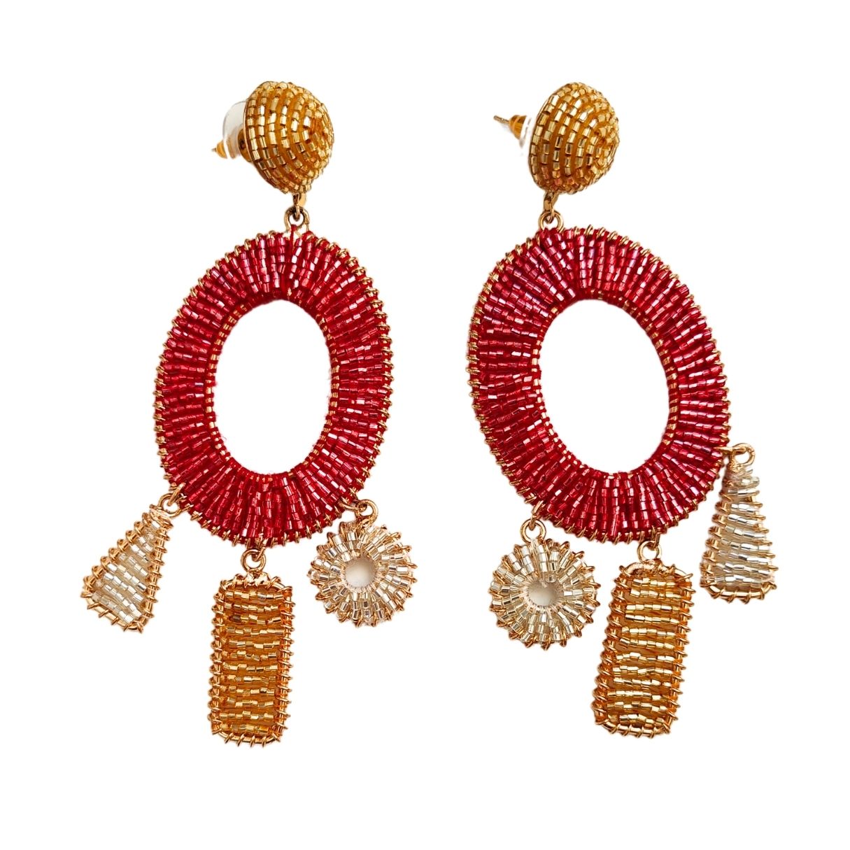EARRINGS OH! CORAL