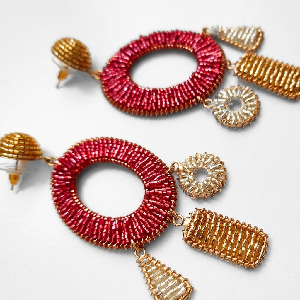 EARRINGS OH! CORAL
