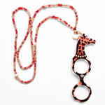 COLGANTE-GAFAS GIRAFFE PINK LADY - EDICIÓN 15 AÑOS