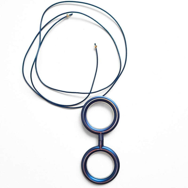 COLGANTE GAFAS CARLO SCARPA AZUL