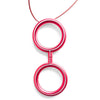 COLGANTE GAFAS CARLO SCARPA ROJO