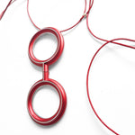 COLGANTE GAFAS CARLO SCARPA ROJO