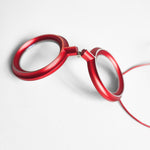 COLGANTE GAFAS CARLO SCARPA ROJO