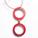COLGANTE GAFAS CARLO SCARPA ROJO