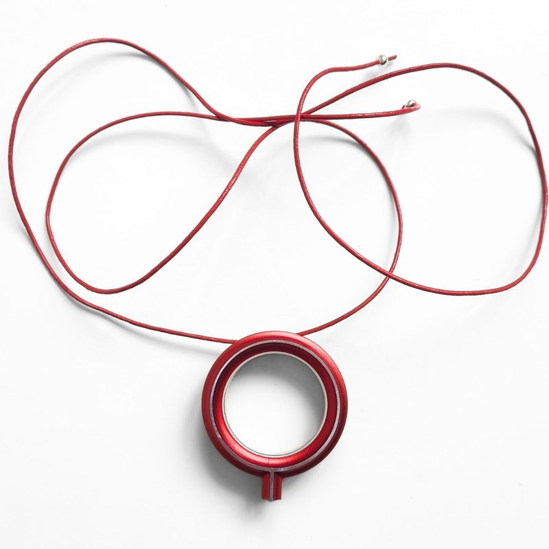 COLGANTE GAFAS CARLO SCARPA ROJO