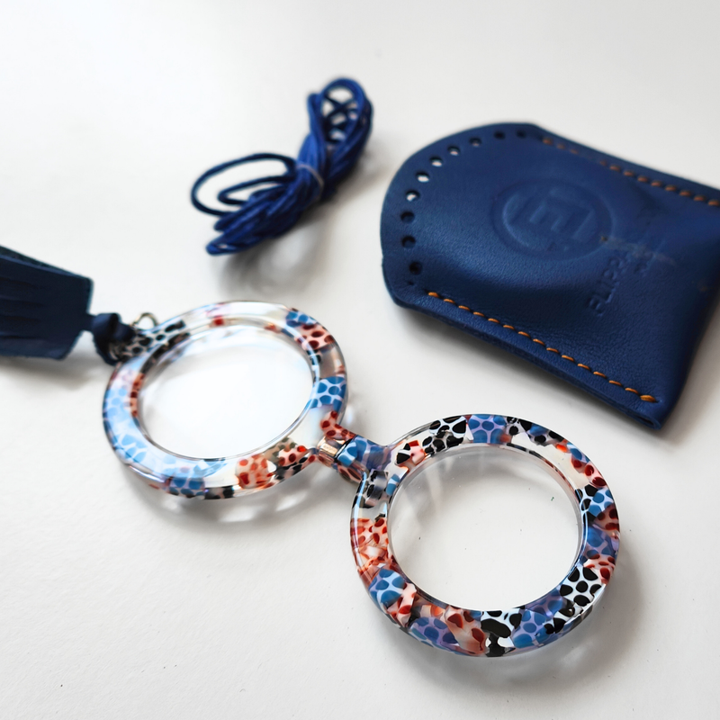 BLUE DOTS UOMO GLASSES