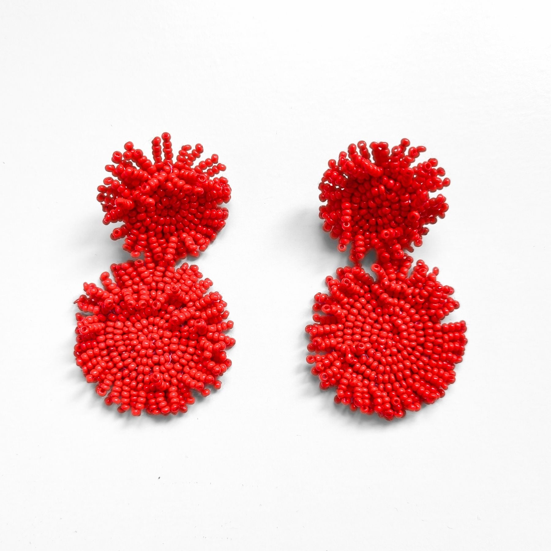 RED VAN GOGH EARRINGS