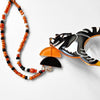 COLGANTE-GAFAS GATO WARHOL NARANJA - EDICIÓN 15 AÑOS