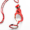COLGANTE-GAFAS GATO WARHOL ROJO - EDICIÓN 15 AÑOS