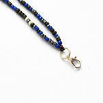 NAVY BLUE INTERCHANGEABLE NECKLACE