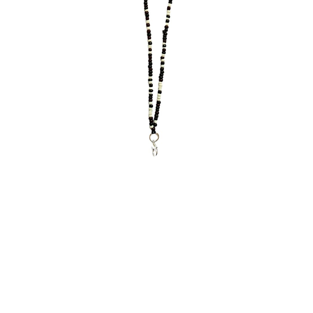 COLLAR INTERCAMBIABLE BEIGE-NEGRO