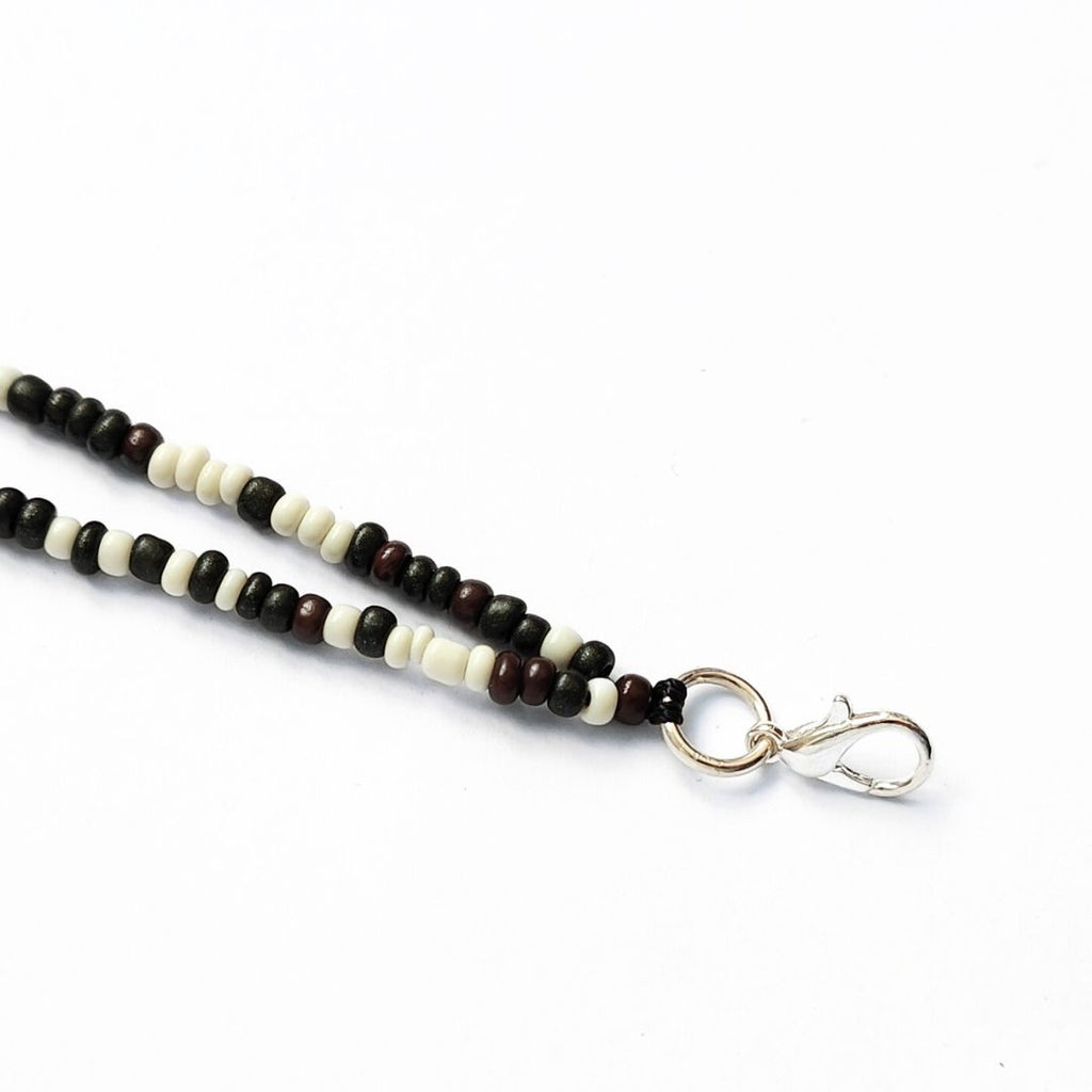 COLLAR INTERCAMBIABLE BEIGE-NEGRO