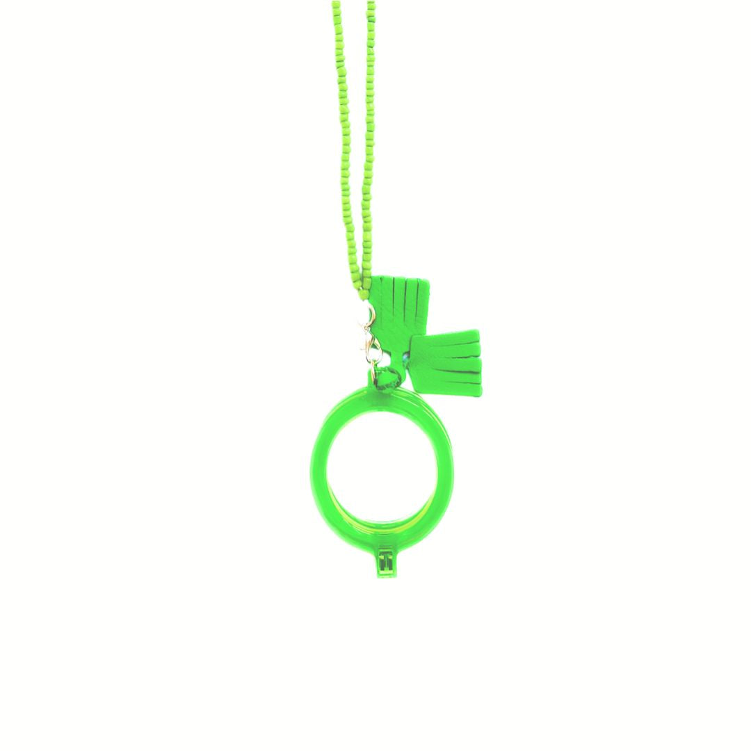 COLLAR INTERCAMBIABLE VERDE FLUOR