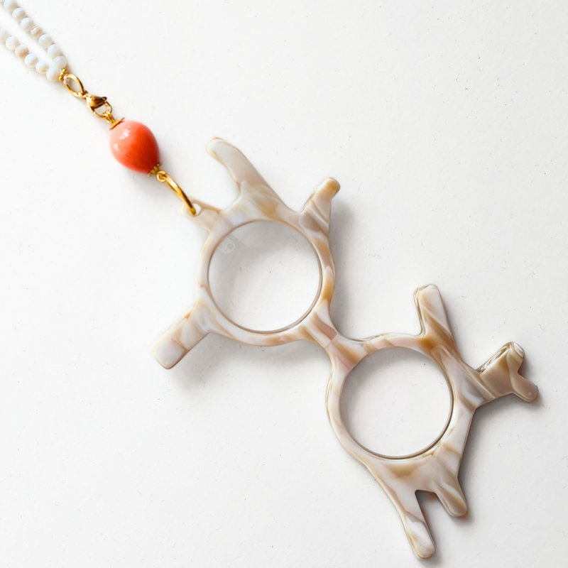 COLGANTE-GAFAS CORAL