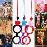 Nuestra colección Corazones está inspirada el en movimiento hippie de los años 60, paz y amor